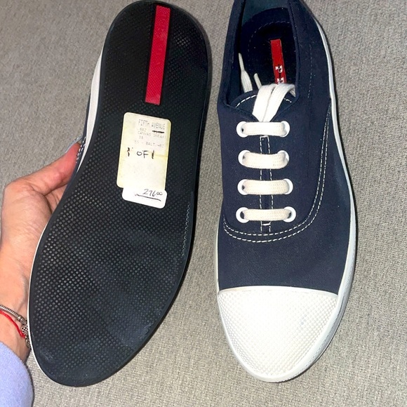 Prada platform blue BNWOB - Picture 2 of 5